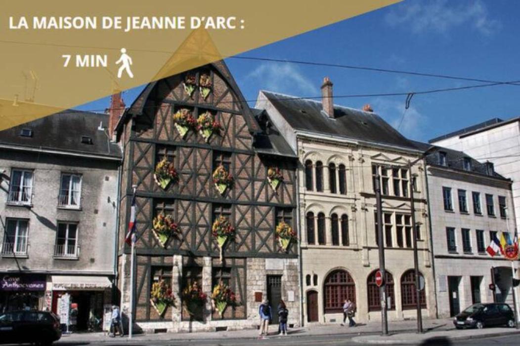 Studio Contemporain A Deux Pas De La Cathedrale Appartement Orléans Buitenkant foto